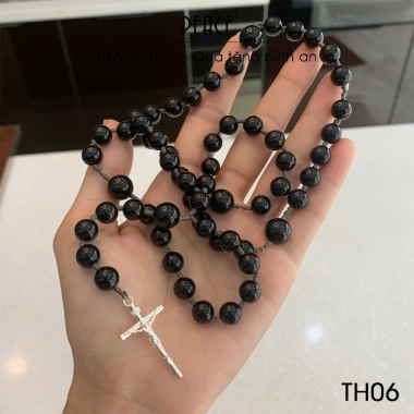 Chuỗi Mân Côi 50 Hạt PEACESHOP TH06 - Tràng Hạt Công Giáo Sùng Kính Đức Mẹ, Giá ưu đãi 900.000 VND 9