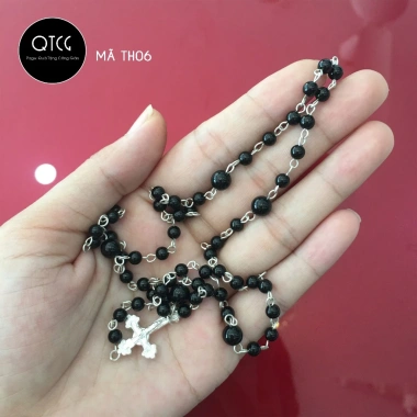 Chuỗi Mân Côi 50 Hạt PEACESHOP TH06 - Tràng Hạt Công Giáo Sùng Kính Đức Mẹ, Giá ưu đãi 900.000 VND 10