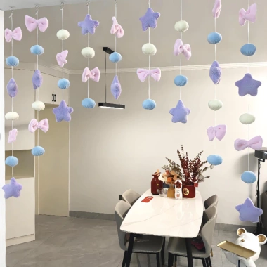 Chuỗi Treo Đồ Trang Trí Cửa Sổ 7/9 Bé Gái, Rèm Phòng Ngủ, Không Đục Lỗ, Giá 93.000đ 8 Chuỗi Treo Đồ Trang Trí Cửa Sổ 7/9 Bé Gái, Rèm Phòng Ngủ, Không Đục Lỗ, Giá 93.000đ 8