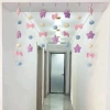 Chuỗi Treo Đồ Trang Trí Cửa Sổ 7/9 Bé Gái, Rèm Phòng Ngủ, Không Đục Lỗ, Giá 93.000đ 10