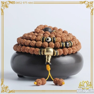 Chuỗi Vòng Đeo Tay 108 Hạt Bồ Đề Kim Cang và Mã Não Lạt Ma Tây Tạng - Tâm Phong Thủy 2 Chuỗi Vòng Đeo Tay 108 Hạt Bồ Đề Kim Cang và Mã Não Lạt Ma Tây Tạng - Tâm Phong Thủy 2