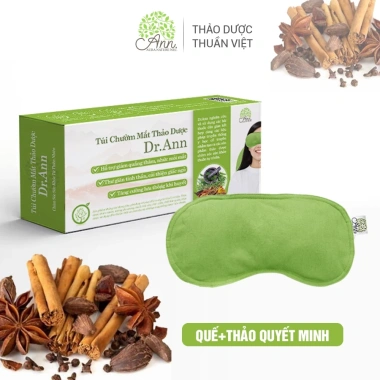 Chườm Mắt Điện Thảo Dược Dr.Ann - Nóng Thư Giãn, Giảm Nhức Mỏi, Đỡ Đau Đầu, Xóa Quầng Thâm - 190.950₫ 7 Chườm Mắt Điện Thảo Dược Dr.Ann - Nóng Thư Giãn, Giảm Nhức Mỏi, Đỡ Đau Đầu, Xóa Quầng Thâm - 190.950₫ 7