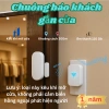 Chuông báo khách E25 chống trộm, gắn cửa, kêu khi mở, tín hiệu cực nhạy 189.000₫