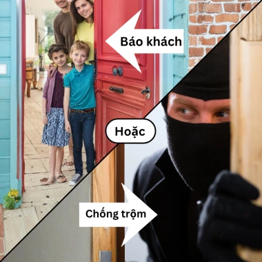 Chuông báo khách E25 chống trộm, gắn cửa, kêu khi mở, tín hiệu cực nhạy 189.000₫ 3
