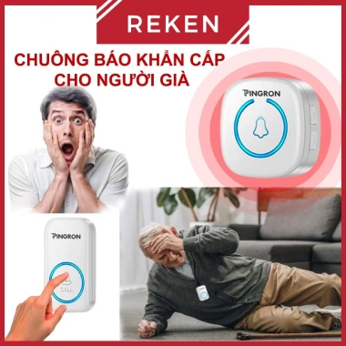 Chuông báo khẩn cấp DB06 Pingron cho người già - Gọi trợ giúp nhanh, chỉ 79.000₫ 2