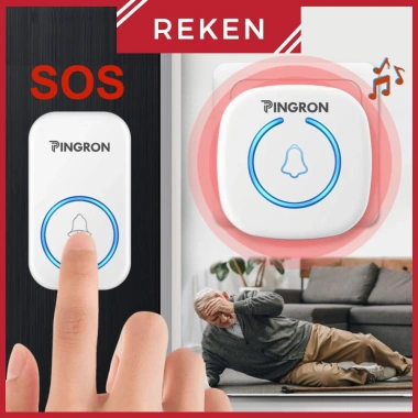 Chuông báo khẩn cấp DB06 Pingron cho người già - Gọi trợ giúp nhanh, chỉ 79.000₫ 9