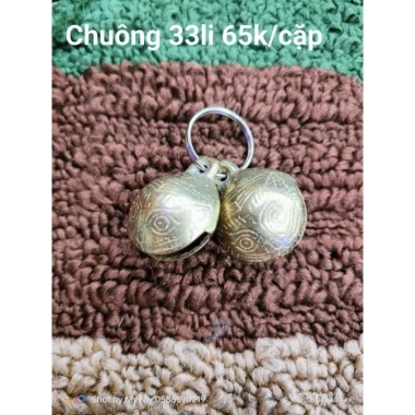 Chuông chân đại bàng CHUÔNG ĐỒNG - LỤC LẠC ĐỒNG, phụ kiện falconry 55.000 VNĐ