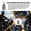 Chuông cưỡi ngựa may mắn Sparta Guardian 3D thép không gỉ âm thanh cho xe máy, xe đạp 8