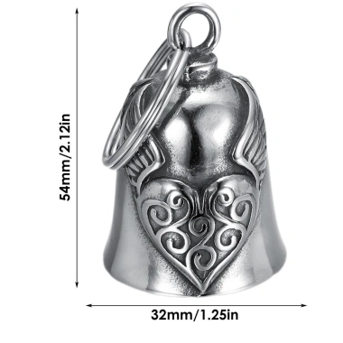Chuông cưỡi ngựa may mắn Sparta Guardian 3D thép không gỉ âm thanh cho xe máy, xe đạp 10 Chuông cưỡi ngựa may mắn Sparta Guardian 3D thép không gỉ âm thanh cho xe máy, xe đạp 10