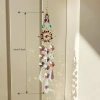 Chuông gió Crystal Prism đa chức năng Sun Catcher cầu vồng bắt sáng treo cửa sổ sân vườn giá 83.926₫ 9