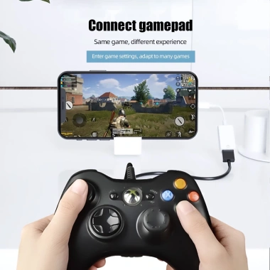 Chuột Bàn Phím Đĩa U + Cáp Chuyển Đổi OTG Lightning sang USB, Hỗ trợ iOS 13‑17, Cổng Sạc - Giá chỉ 59.005₫