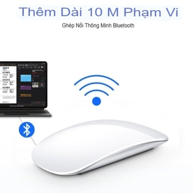 Chuột Bluetooth 2.4G siêu mỏng sạc đa chạm – Tương thích máy tính bảng, laptop, giảm giá 27% chỉ 270k 2