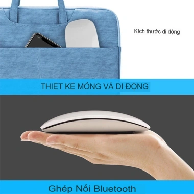 Chuột Bluetooth 2.4G siêu mỏng sạc đa chạm – Tương thích máy tính bảng, laptop, giảm giá 27% chỉ 270k 9