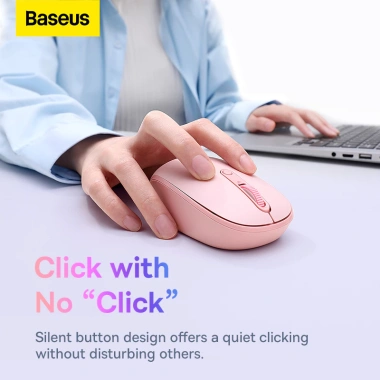Chuột Bluetooth Baseus 1.600 DPI không dây – Thiết kế gọn nhẹ, giảm ồn, tương thích đa dạng, giá ưu đãi 329.000đ 7