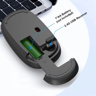 Chuột Bluetooth DITIPOO không dây 2.4GHz im lặng, nhẹ hoạt hình, quà tặng - 86.130₫