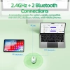 Chuột Bluetooth GOOJODOQ 2.4GHz Đa Kết Nối, Công Thái Học, Im Lặng, LED, DPI Điều Chỉnh - 205.554₫ 2
