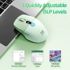 Chuột Bluetooth GOOJODOQ 2.4GHz Đa Kết Nối, Công Thái Học, Im Lặng, LED, DPI Điều Chỉnh - 205.554₫ 4