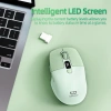 Chuột Bluetooth GOOJODOQ 2.4GHz Đa Kết Nối, Công Thái Học, Im Lặng, LED, DPI Điều Chỉnh - 205.554₫ 5