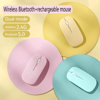 Chuột Bluetooth Không Dây 2.4GHz Sạc Lại, Tương Thích Laptop và Điện Thoại - 99.000₫ 2