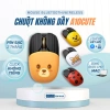 Chuột Bluetooth Không Dây A10Chibi GumiTech - Pin Sạc Lại, Click Im Lazer Cute, 229k