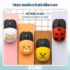 Chuột Bluetooth Không Dây A10Chibi GumiTech - Pin Sạc Lại, Click Im Lazer Cute, 229k 2