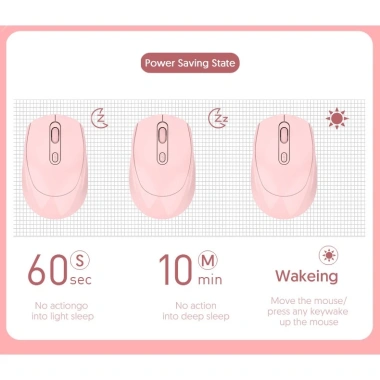 Chuột Bluetooth Morandi – Nhẹ Gọn, Im Lặng, Dùng Học Sinh Văn Phòng – 85.000 VND
