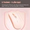 Chuột Bluetooth SIDOTECH Q8 hồng cute, silent, BT5.1, pin sạc, chỉnh DPI – Laptop, iPad, MacBook – 209.000₫ 6