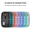 Chuột Bluetooth trong suốt, chế độ kép, im lặng, PC/Laptop, điện thoại, tablet 9