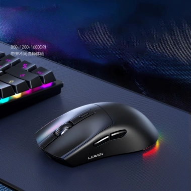 Chuột Bluetooth X3 Chip PRO Dock sạc LED RGB 1.600 DPI Siêu nhẹ BH12T - 263.000₫