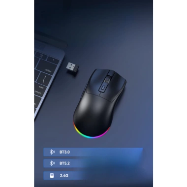 Chuột Bluetooth X3 Chip PRO Dock sạc LED RGB 1.600 DPI Siêu nhẹ BH12T - 263.000₫