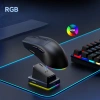 Chuột Bluetooth X3 Chip PRO Dock sạc LED RGB 1.600 DPI Siêu nhẹ BH12T - 263.000₫ 7