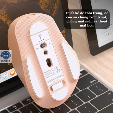 Chuột Bluetooth X7 không dây Silent, pin sạc 2 chế độ, PC/Laptop - Giá 225.000₫ 5