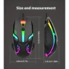 Chuột chơi Game có dây USB LED RGB 1.200dpi 3 nút, phím tắt - 35.000₫, BH 2 năm 8