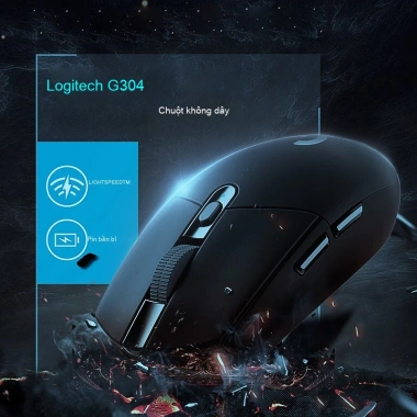 Chuột chơi game Logitech G304 không dây - Giao hàng trong ngày, Giá chỉ 261.620₫