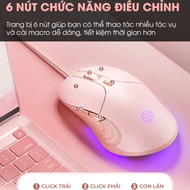 Chuột có dây SIDOTECH B8 8.800 DPI không tiếng ồn, 6 nút bấm, app điều chỉnh, 153.000₫ 4 Chuột có dây SIDOTECH B8 8.800 DPI không tiếng ồn, 6 nút bấm, app điều chỉnh, 153.000₫ 4