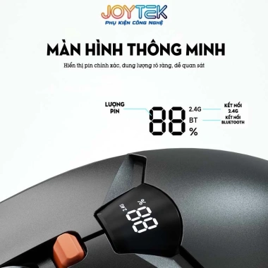Chuột Game F86 Silent 2 Mode Không Dây Bluetooth Pin 600mAh Trắng cho Game Thủ & Văn Phòng 5