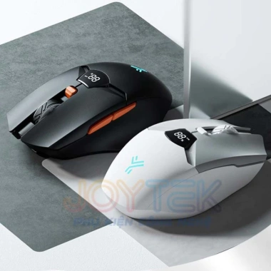 Chuột Game F86 Silent 2 Mode Không Dây Bluetooth Pin 600mAh Trắng cho Game Thủ & Văn Phòng 8