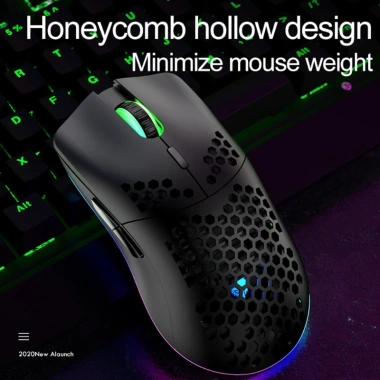 Chuột game Hrtyvhin XYH80 2.4GHz 4 gear 3.200 DPI chiếu sáng cho PC Laptop 9