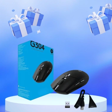 Chuột game không dây Logitech G304 RGB 6 nút lập trình nhẹ siêu bền giá 114k