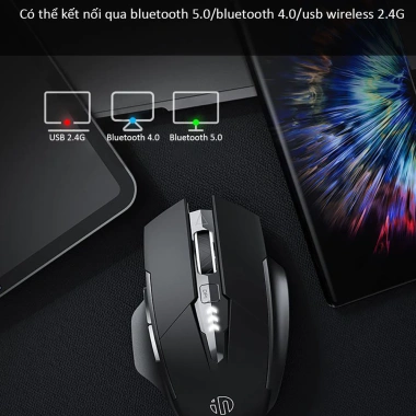 Chuột Gaming Bluetooth Sidotech Inphic PM6 Không Dây 2.4G Sạc Pin Giá 159k 3 Chuột Gaming Bluetooth Sidotech Inphic PM6 Không Dây 2.4G Sạc Pin Giá 159k 3
