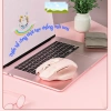 Chuột Gaming Không Dây Maxcotech Inphic F8 Pink 2.400 DPI, Sạc Pin, Chống Ồn, Wireless USB 2.4G - Giá 163.000₫ 7