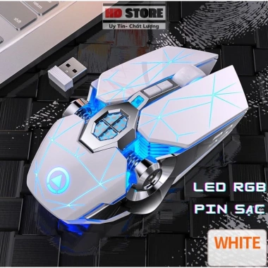 Chuột Gaming Không Dây YINOIAO A7 LED Đổi Màu, DPI 3.600, Giá 169k - Hiệu Năng Cao