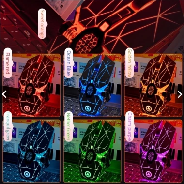 Chuột Gaming Không Dây YINOIAO A7 LED Đổi Màu, DPI 3.600, Giá 169k - Hiệu Năng Cao