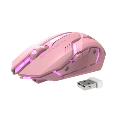 Chuột Gaming T1 Không Dây 2.4g Quang Học - Chạy Êm, Tiện Dụng, Giá 125k