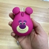 Chuột Gấu Dâu Đa Năng 2.4G Bluetooth Không Dây Siêu Dễ Thương Cá Tính Giá 110k 4