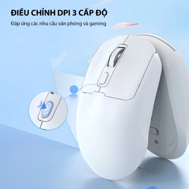 Chuột GPW Không Dây 2‑Mode Bluetooth + 2.4G, Sạc Type‑C, Công Thái Học, Giá 89.000₫ 5 Chuột GPW Không Dây 2‑Mode Bluetooth + 2.4G, Sạc Type‑C, Công Thái Học, Giá 89.000₫ 5
