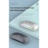 Chuột không dây 2 chế độ 2.4G và Bluetooth 5.2, Pin sạc Type C, giá 120.000₫ 4
