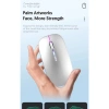 Chuột không dây 2 chế độ 2.4G và Bluetooth 5.2, Pin sạc Type C, giá 120.000₫ 9