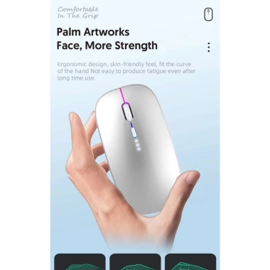 Chuột không dây 2 chế độ 2.4G và Bluetooth 5.2, Pin sạc Type C, giá 120.000₫ 9 Chuột không dây 2 chế độ 2.4G và Bluetooth 5.2, Pin sạc Type C, giá 120.000₫ 9
