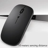 Chuột không dây 2.4G Bluetooth 5.2 sạc lại, đa chức năng, phù hợp laptop - 59.000 VND 3
